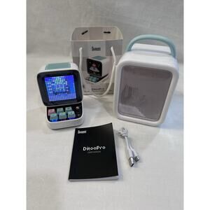 Divoom Ditoo Pro Retro Pixel Art Bluetooth Speaker 15 Watt White